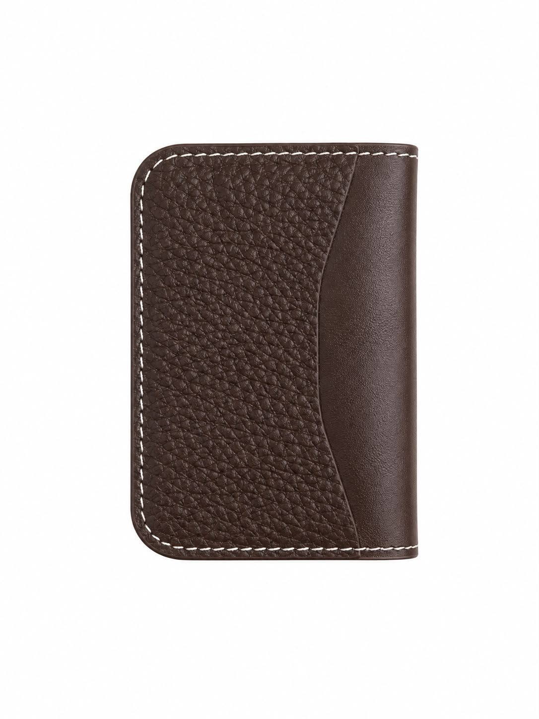 Brown leather wallet