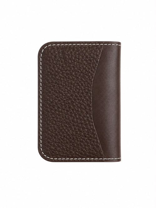 Brown leather wallet
