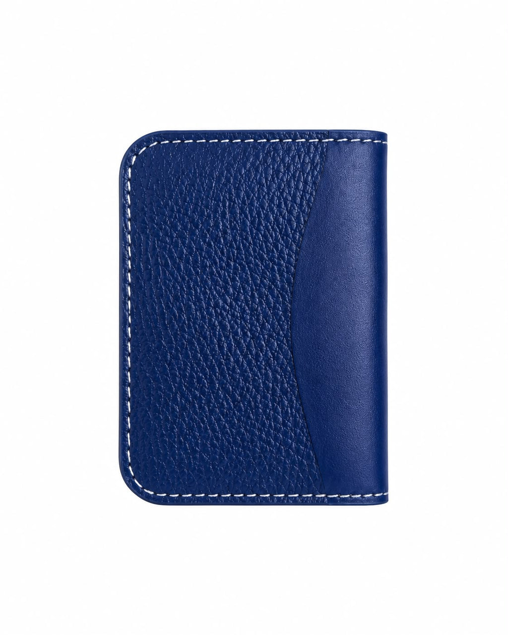 Navy leather wallet