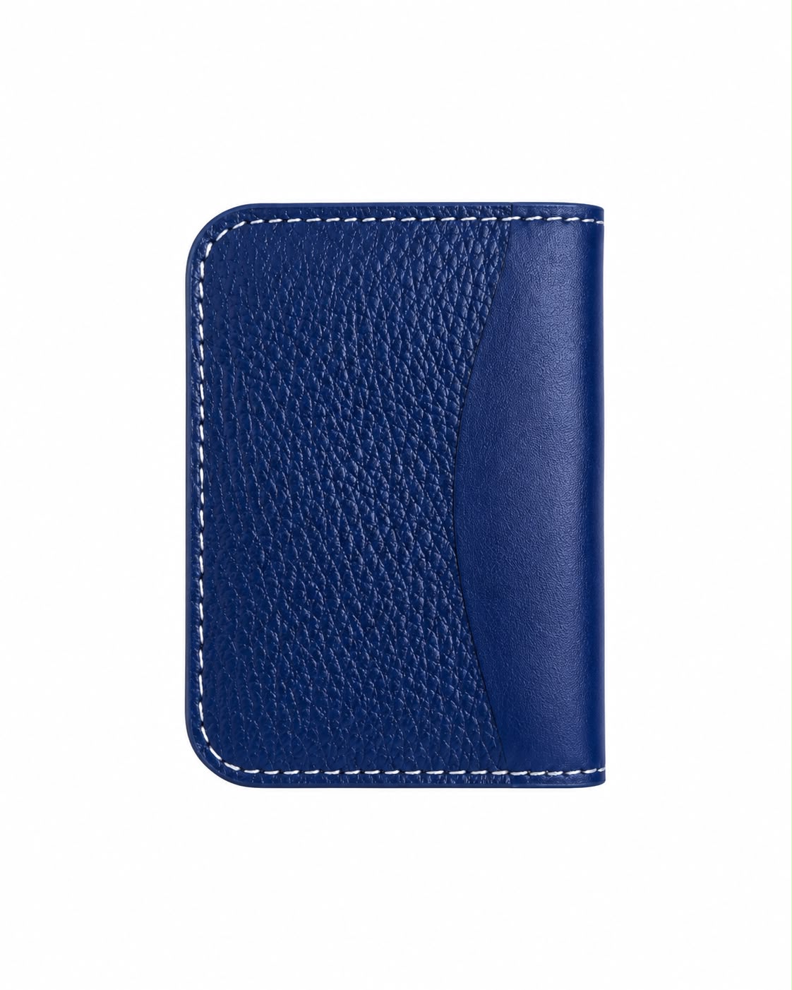 Navy leather wallet