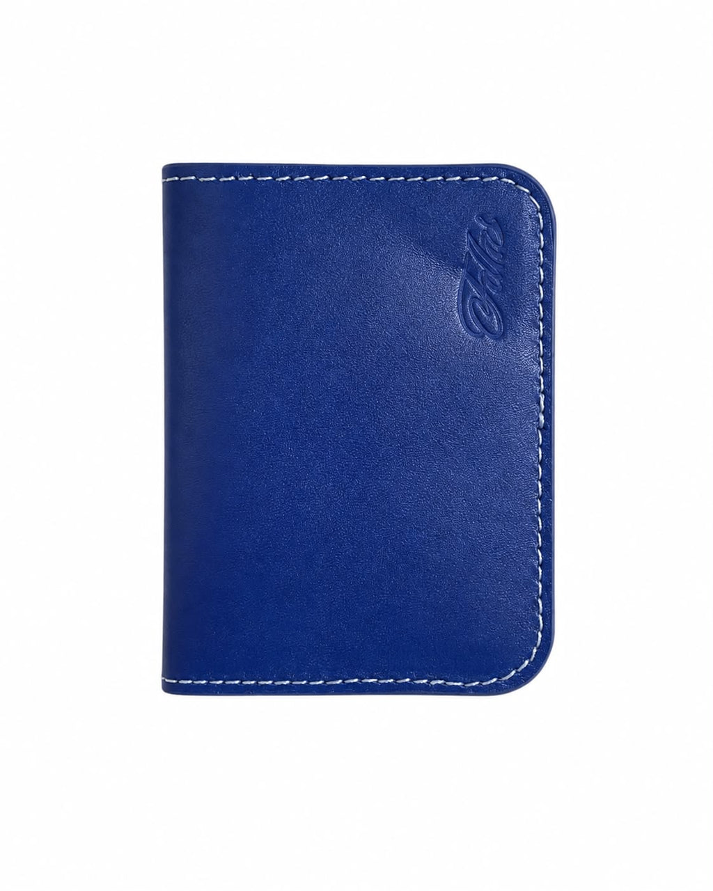 Navy leather wallet