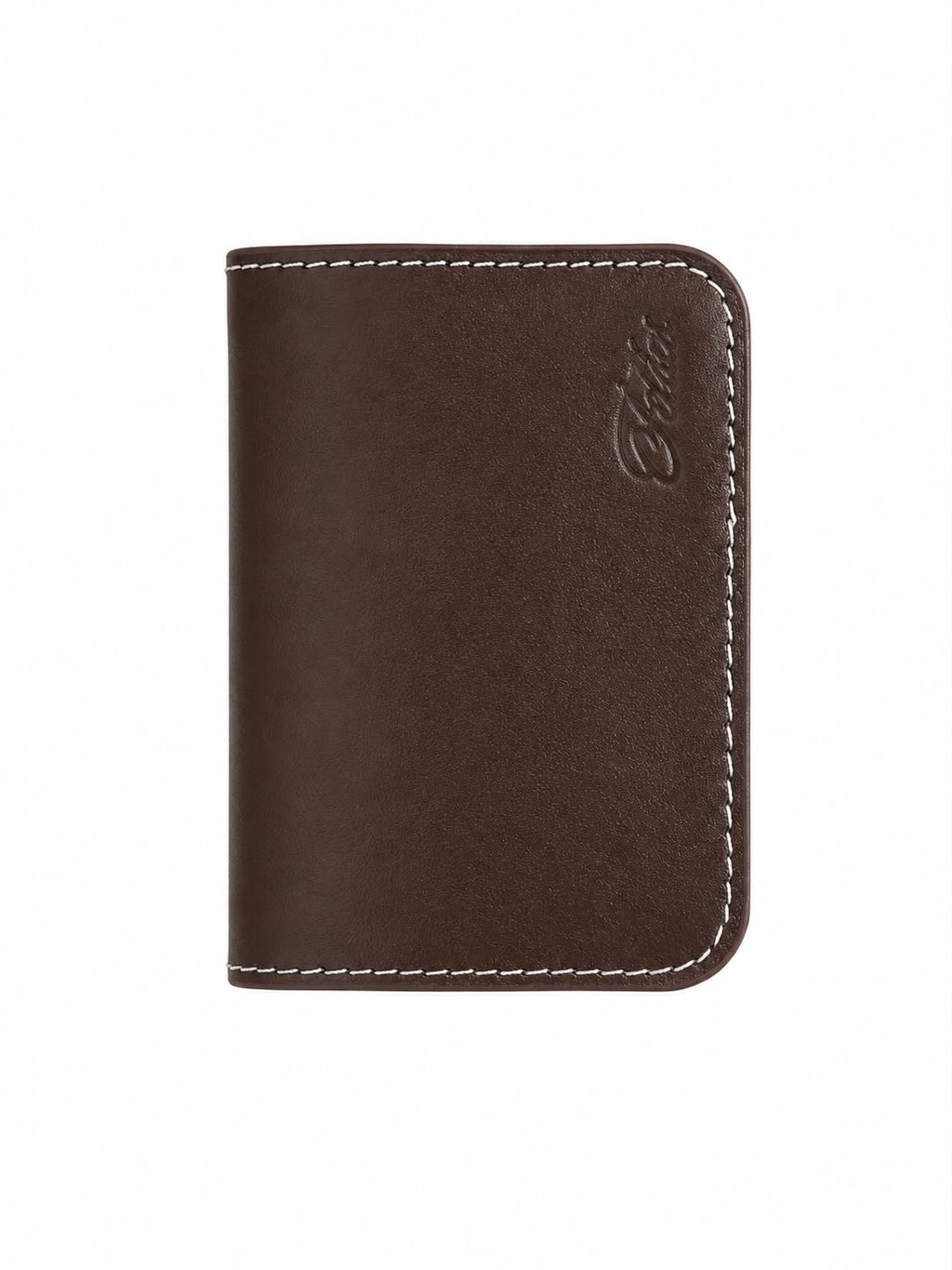 Brown leather wallet