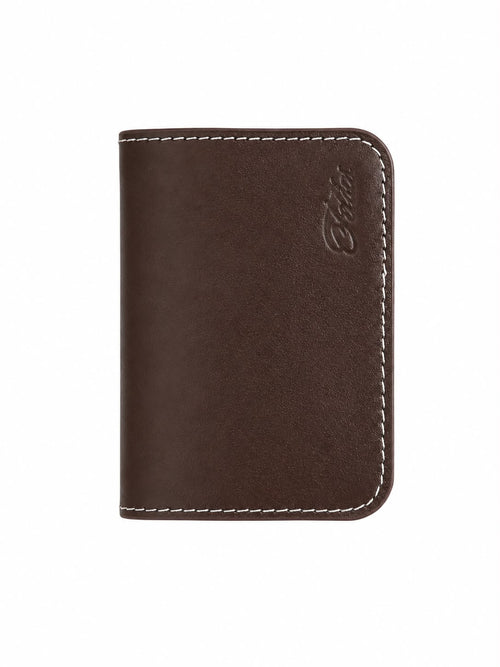 Brown leather wallet