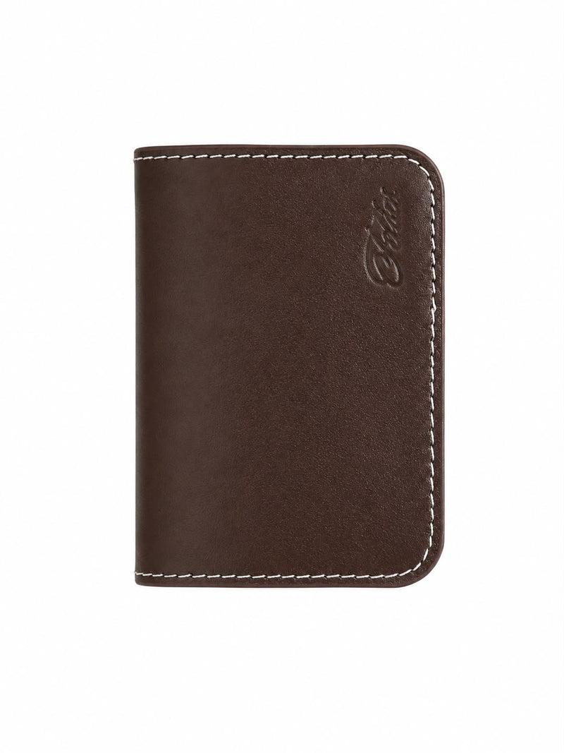 Brown leather wallet