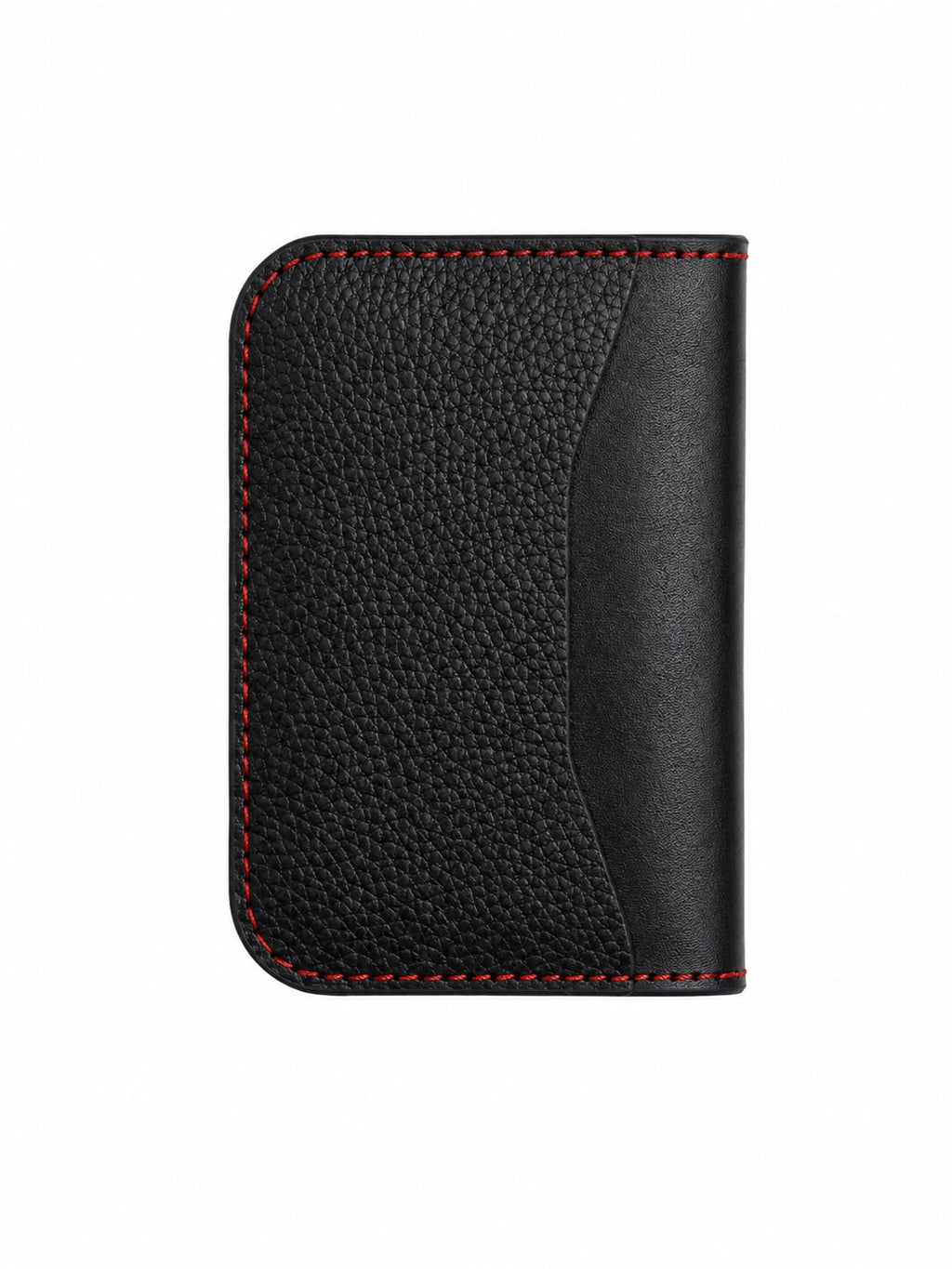 Black leather wallet
