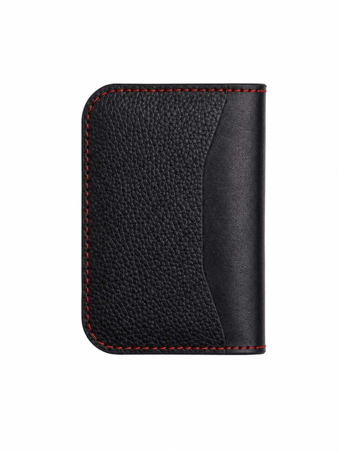 Black leather wallet