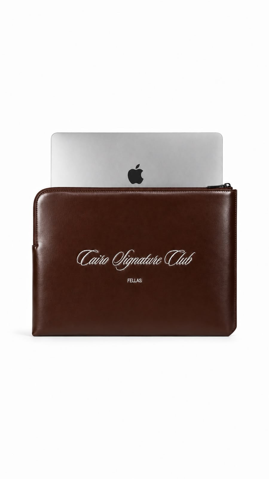 Brown Leather Sleeve